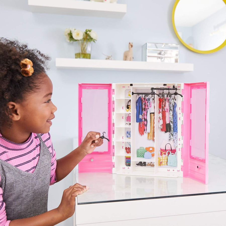 Barbie Fashionistas Ultimate Closet Portable Fashion Toy for 3 to 8 Year Olds