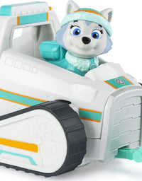 PAW Patrol, Everest’s Snow Plow Vehicle with Collectible Figure, for Kids Aged 3 and Up
