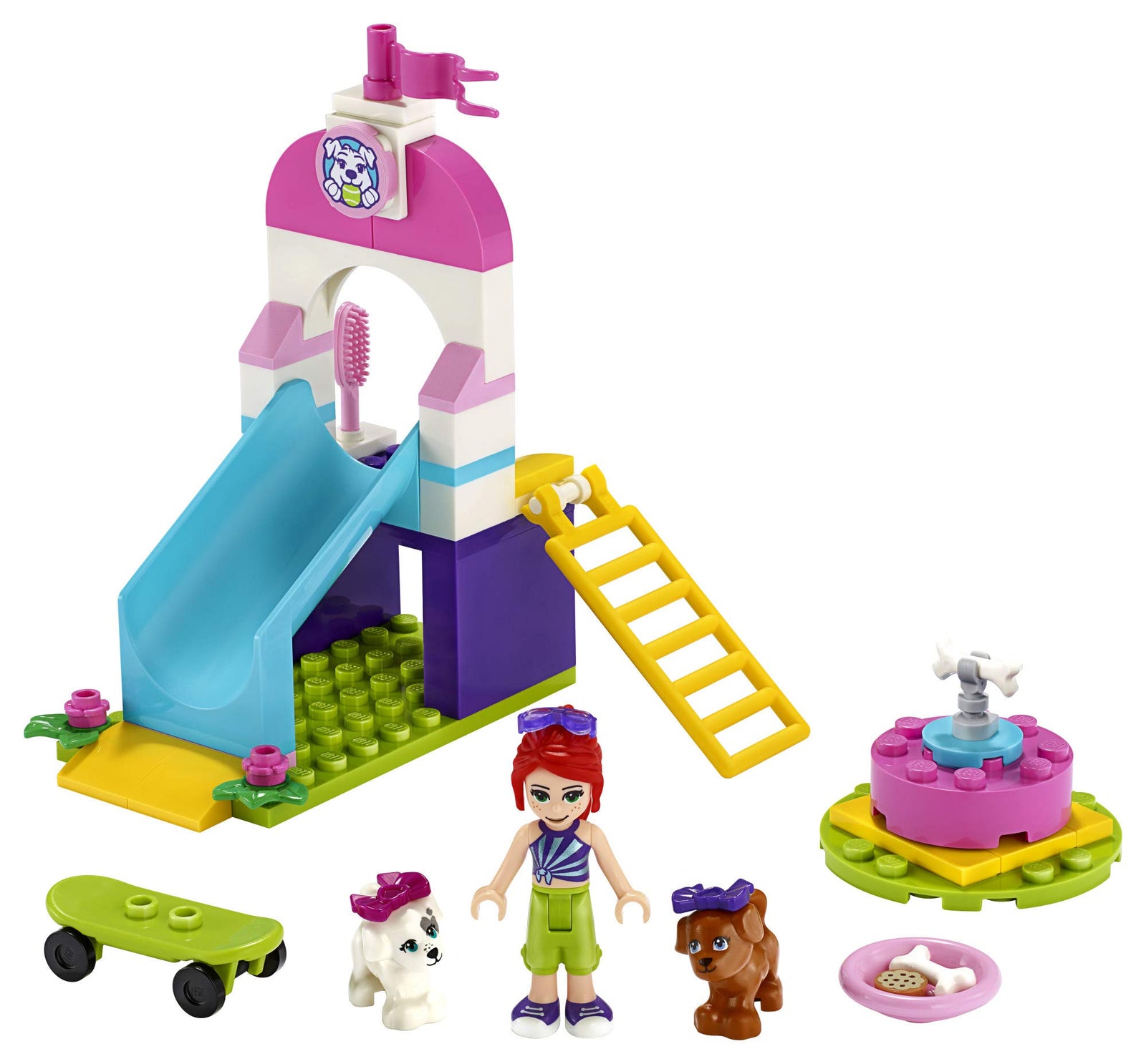 LEGO Friends Puppy Playground 41396 Starter Building Kit; Best Animal Toy Featuring Friends Character Mia (57 Pieces)