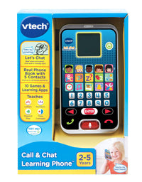 VTech Call and Chat Learning Phone, Black
