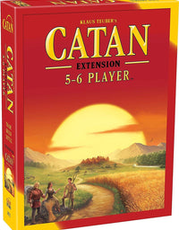 Catan Board Game Extension Allowing a Total of 5 to 6 Players for The Catan Board Game | Family Board Game | Board Game for Adults and Family | Adventure Board Game | Made by Catan Studio
