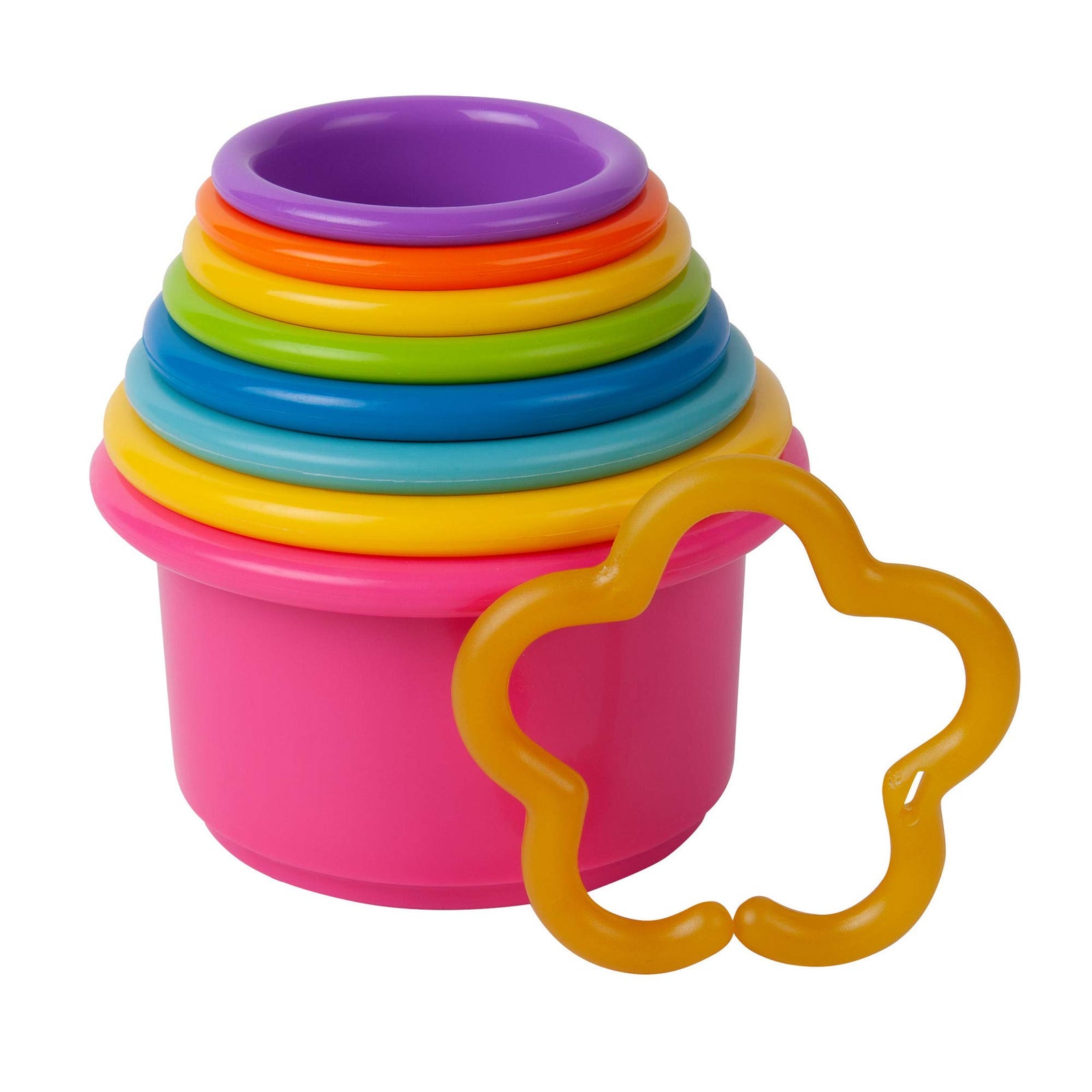 The First Years Stack up Cup Toys, Multi, 8 Count, Pack of 9