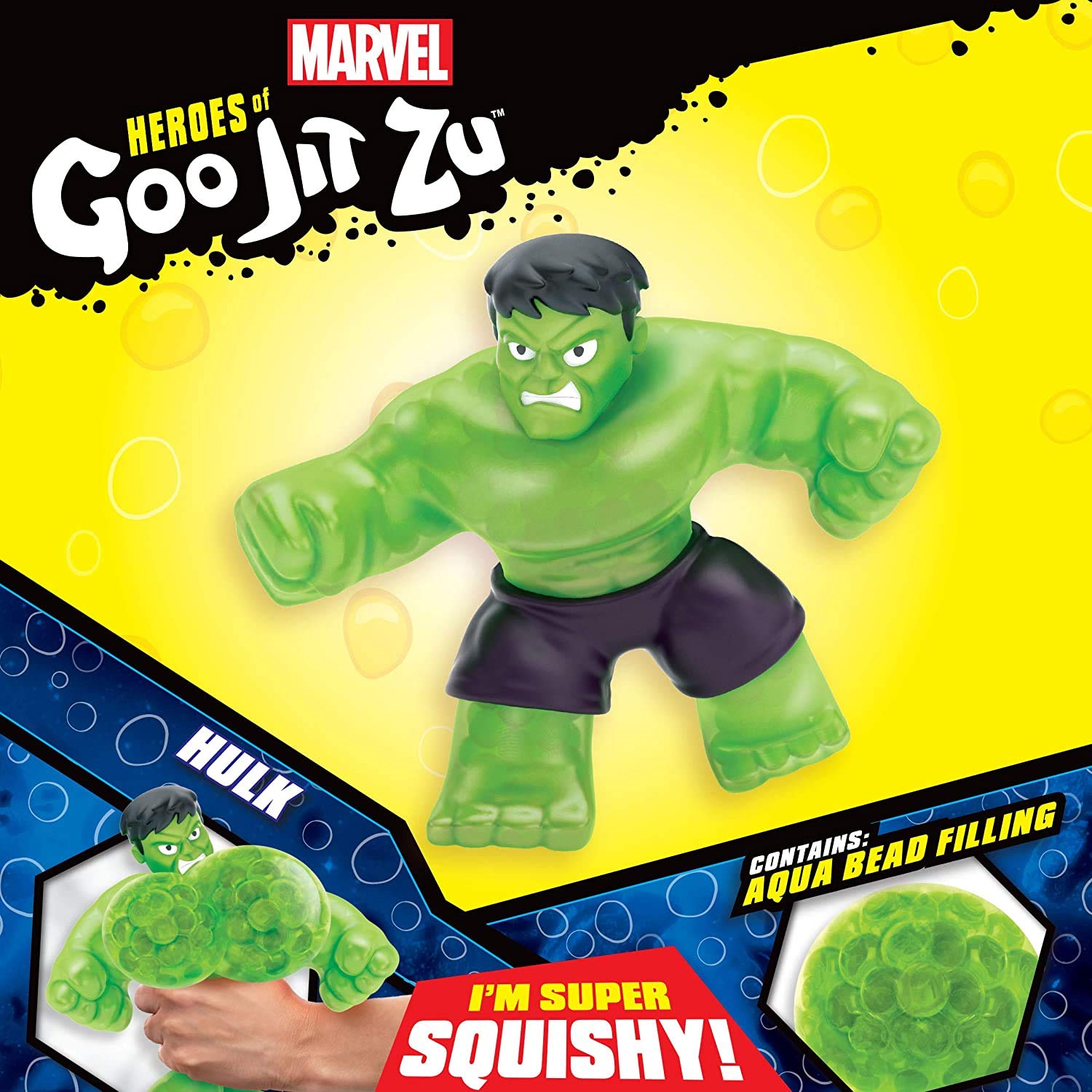 Heroes of Goo Jit Zu Licensed Marvel Hero Pack - Hulk