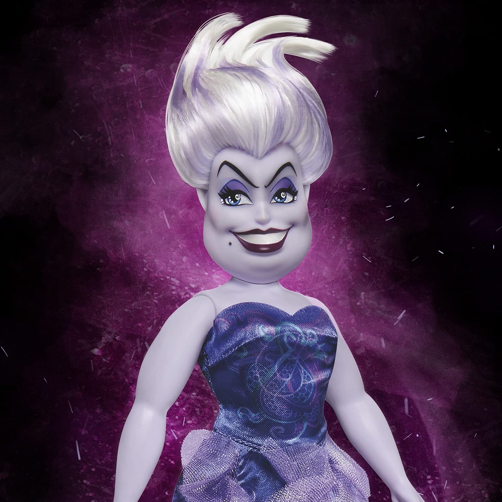 Disney Villains Ursula Fashion Doll, Accessories and Removable Clothes, Disney Villains Toy for Kids 5 Years Old and Up