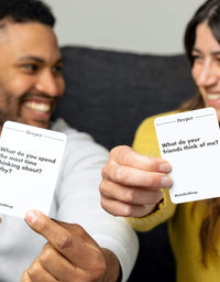 Let's Get Deep - The Relationship Game Full of Questions for Couples - by What Do You Meme?
