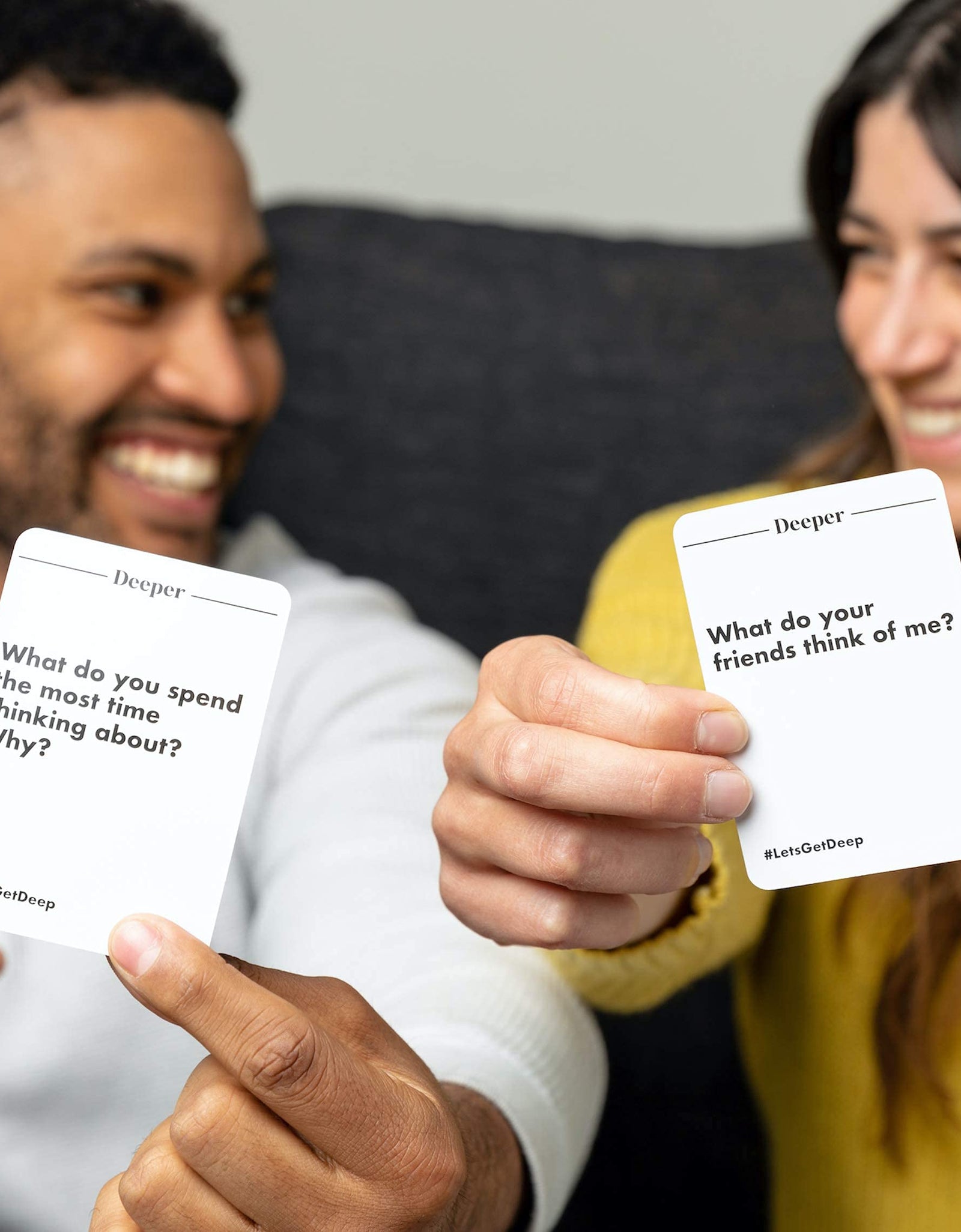 Let's Get Deep - The Relationship Game Full of Questions for Couples - by What Do You Meme?