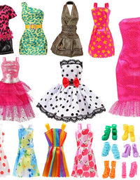 Bigib Set for 11 Ba-Girl Fashion Dolls Clothes Accessories
