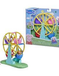 Hasbro Peppa Pig Peppa’s Adventures Peppa’s Ferris Wheel Playset Preschool Toy, with Peppa Pig Figure and Accessory for Kids Ages 3 and Up
