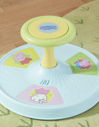Playskool Peppa Pig Sit 'n Spin Musical Classic Spinning Activity Toy for Toddlers Ages 18 Months and Up (Amazon Exclusive)
