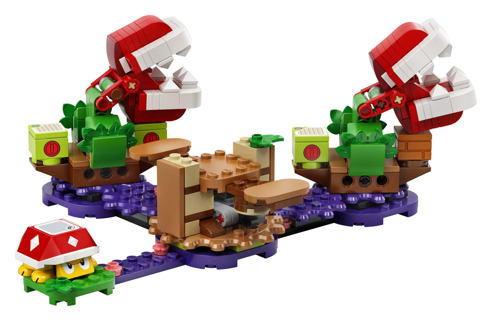 LEGO Super Mario Piranha Plant Puzzling Challenge Expansion Set 71382 Building Kit; Unique Toy for Creative Kids, New 2021 (267 Pieces)