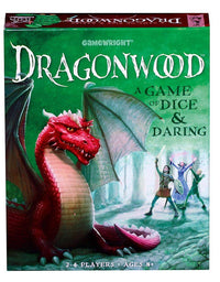 Gamewright Dragonwood A Game of Dice & Daring Board Game Multi-colored, 5"
