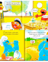 Sesame Street Elmo Manners Books for Kids Toddlers -- Set of 8 Manners Books
