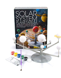 4M 3427 Solar System Planetarium - DIY Glow In The Dark Astronomy Planet Model Stem Toys Gift for Kids & Teens, Girls & Boys Multicolor, 1 EA
