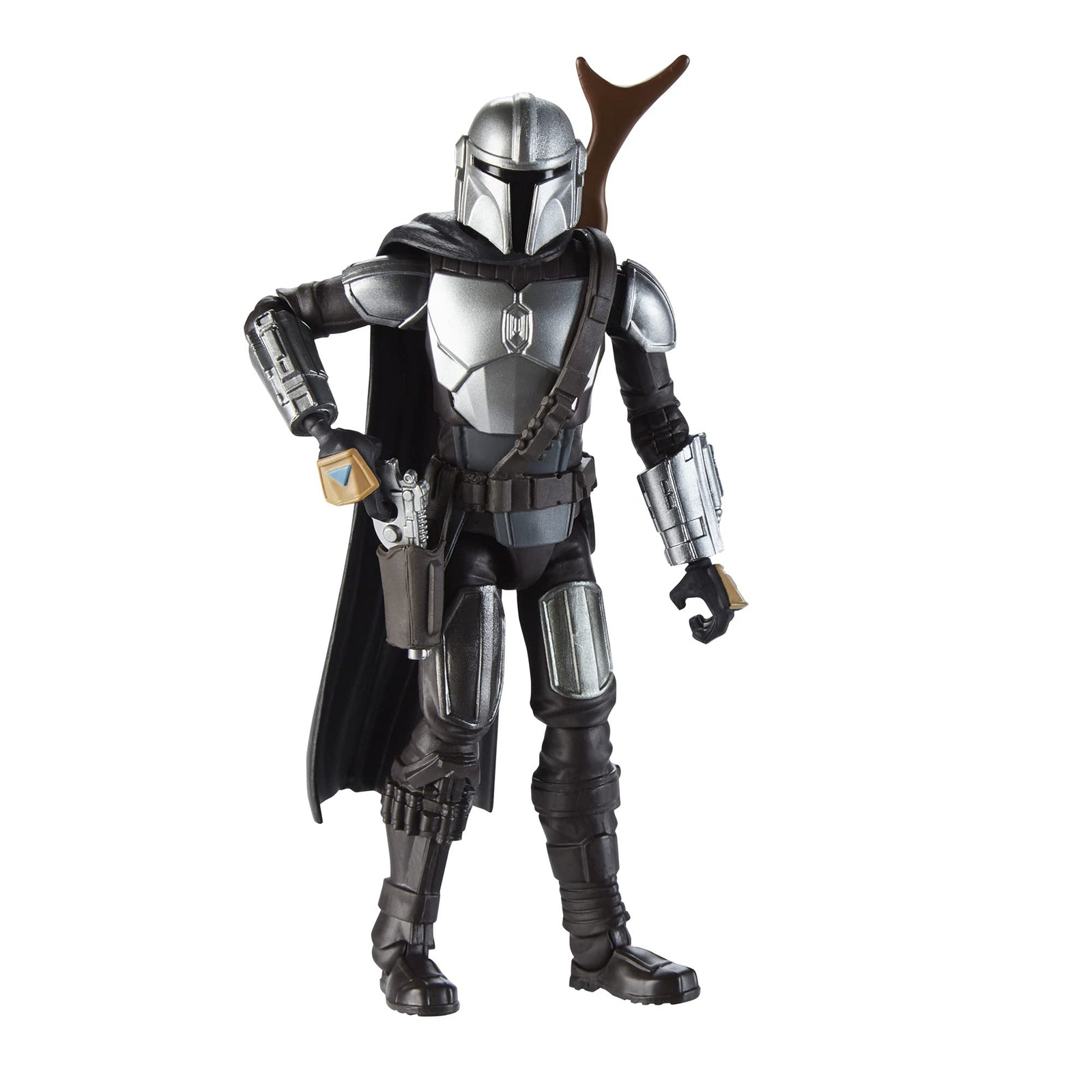 Star Wars Galaxy of Adventures The Mandalorian 5-Inch-Scale Figure 2 Pack with Fun Blaster Accessories, Toys for Kids Ages 4 and Up (Amazon Exclusive),F3892