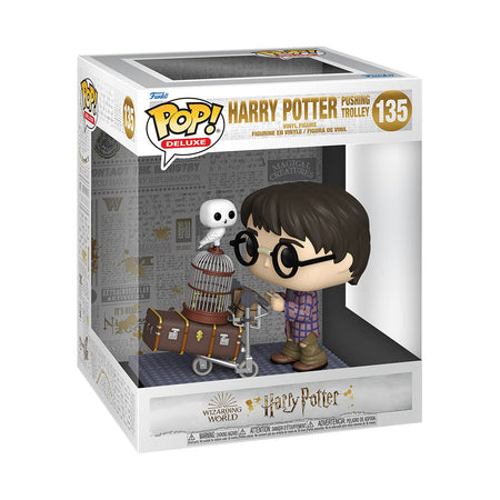 Funko Pop! Deluxe: Harry Potter 20th Anniversary - Harry Pushing Trolley