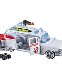 Hasbro Ghostbusters 2021 Movie Ecto-1 Playset with Accessories for Kids Ages 4 and Up New Car Great Gift for Kids, Collectors, and Fans
