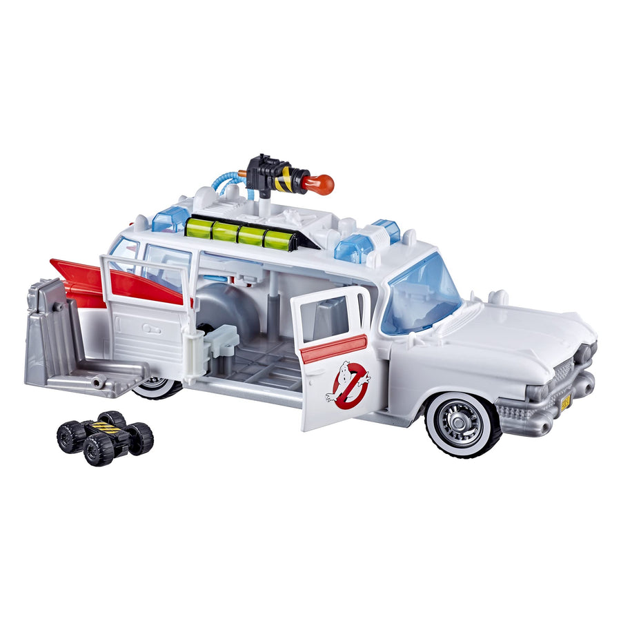 Hasbro Ghostbusters 2021 Movie Ecto-1 Playset with Accessories for Kids Ages 4 and Up New Car Great Gift for Kids, Collectors, and Fans