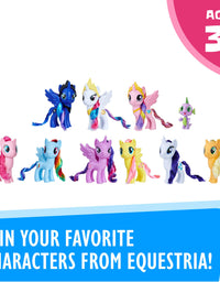 My Little Pony Friendship is Magic Toys Ultimate Equestria Collection – 10 Figure Set Including Mane 6, Princesses, and Spike the Dragon – Kids Ages 3 and Up
