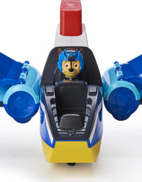 Paw Patrol, Jet to The Rescue Deluxe Transforming Spiral Rescue Jet with Lights and Sounds, Amazon Exclusive
