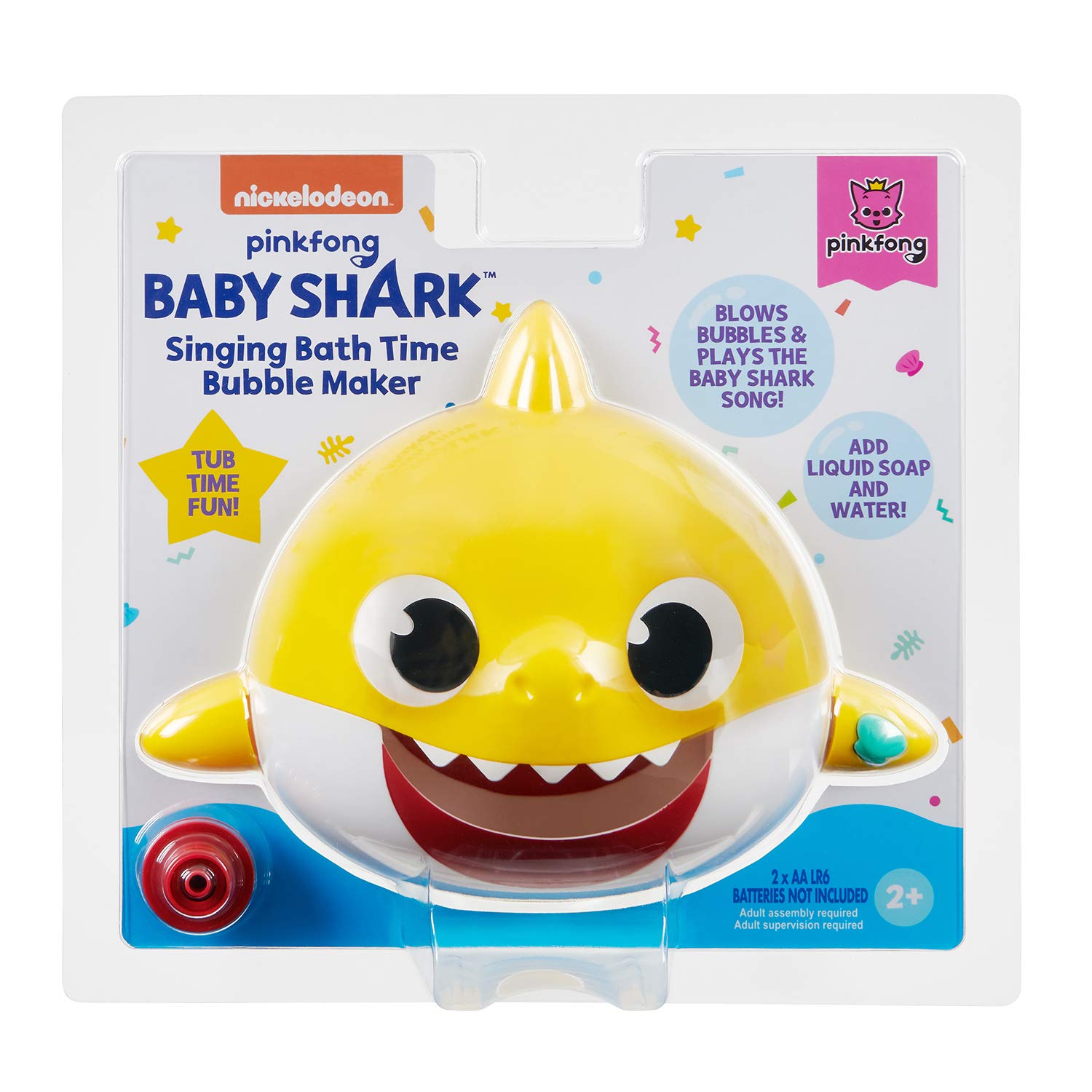 WowWee Pinkfong Baby Shark Official - Singing Bath Time Bubble Maker