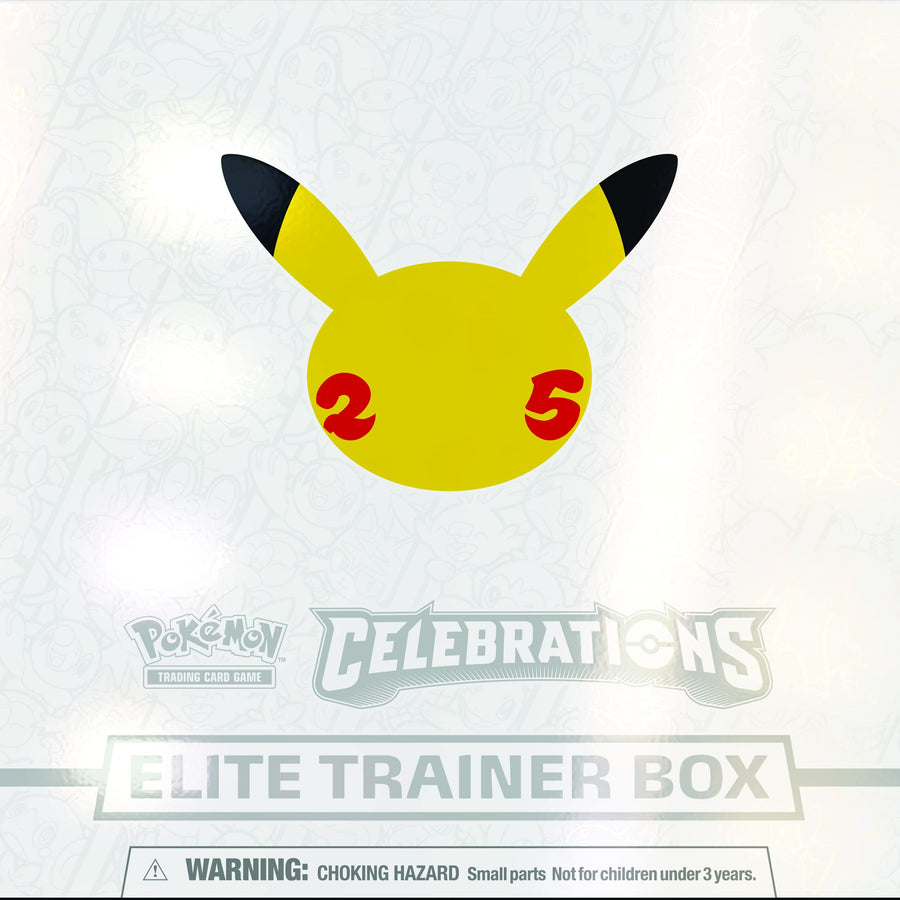 Pokemon 25th Anniversary Celebrations Elite Trainer Box