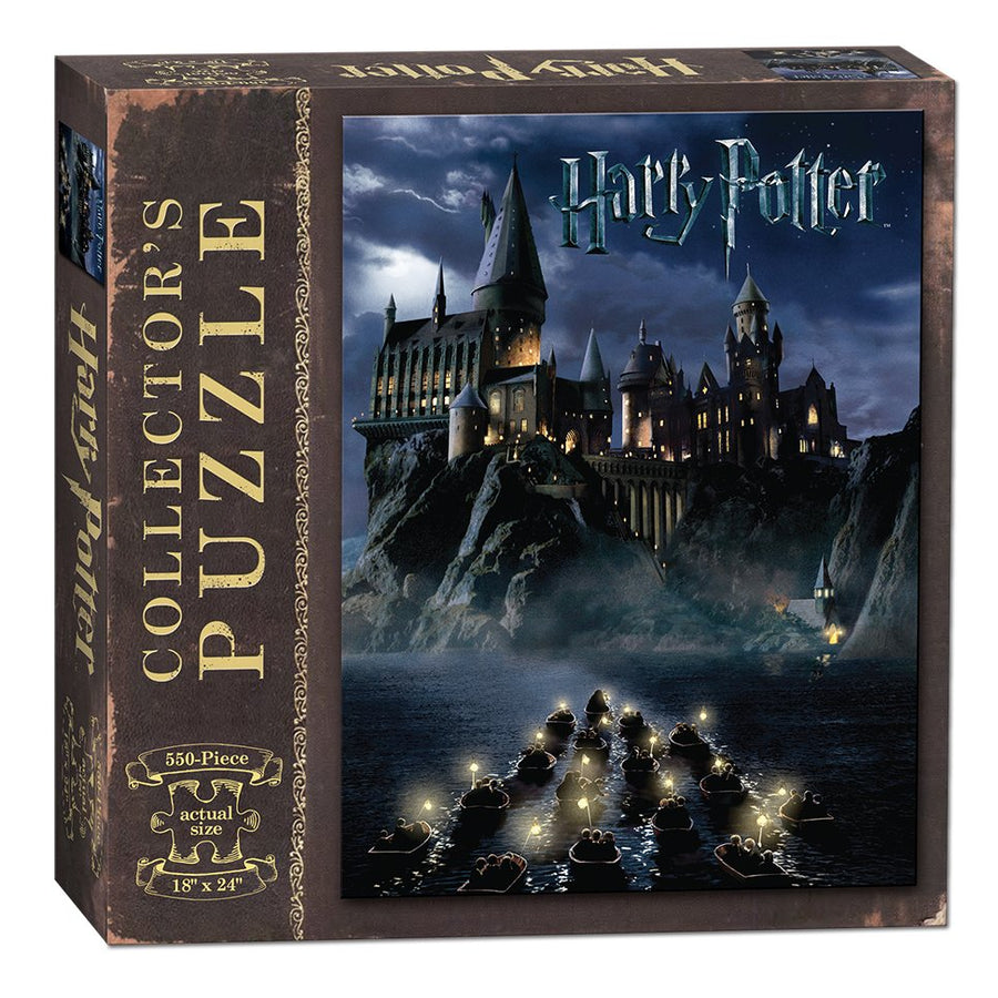 USAOPOLY World of Harry Potter 550Piece Jigsaw Puzzle | Art from Harry Potter & The Sorcerer's Stone Movie | Official Harry Potter Merchandise | Collectible Puzzle