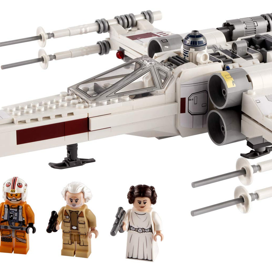 LEGO Star Wars Luke Skywalker’s X-Wing Fighter 75301 Awesome Toy Building Kit for Kids, New 2021 (474 Pieces)