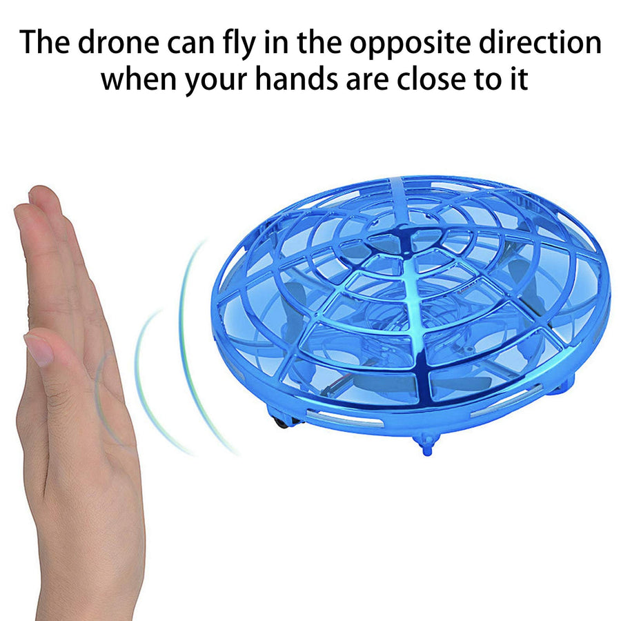 ACECHUM Kid and Boy Toys, Hand-Controlled Flying Ball, Interactive Motion Induction Helicopter Ball with 360° Rotating and Shinning LED Drone, Flying Toy for Boys Girls and Kids Gifts
