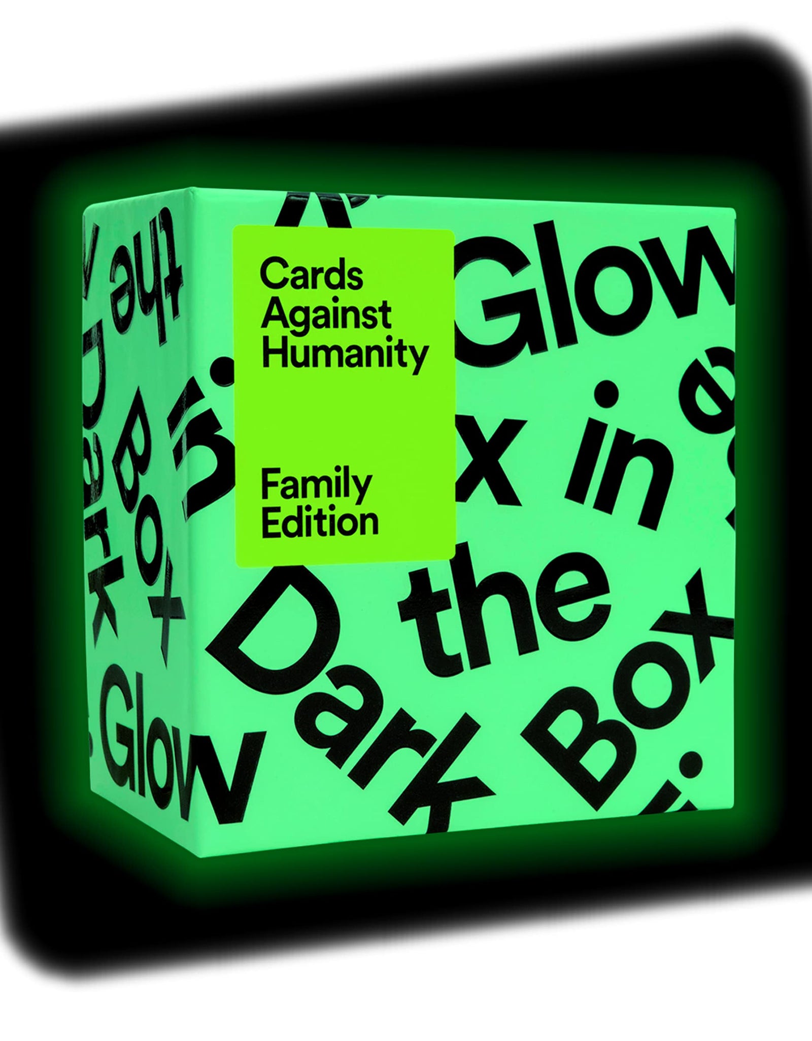 Cards Against Humanity Family Edition: Glow in The Dark Box • 300-Card Expansion