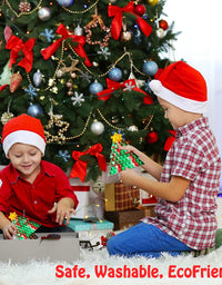 GUARDMAN Christmas Pop-It Fidget Toy Tree Poppit Stocking Stuffer Xmas Present Kids Adults Children Popper Fun Push Game Stress Relief Santa Elves Ornament Popit Gift Poppet Sensory
