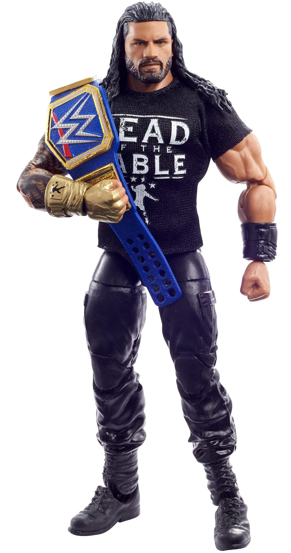 WWE Roman Reigns Elite Collection Series 88 Action Figure 6 in Posable Collectible Gift Fans Ages 8 Years Old and Up