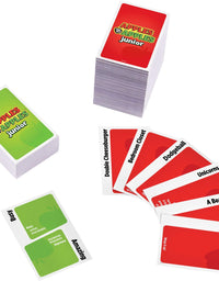Mattel Apples to Apples Junior, The Game of Crazy Comparisons, Board Game with 504 Cards, Family Party Game Especially for Kids, Gift for Kid, Teen & Family Game Night Ages 9 Years & Older
