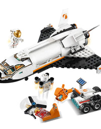 LEGO City Space Mars Research Shuttle 60226 Space Shuttle Toy Building Kit with Mars Rover and Astronaut Minifigures, Top STEM Toy for Boys and Girls (273 Pieces)
