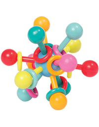 Manhattan Toy Atom Rattle & Teether Grasping Activity Baby Toy
