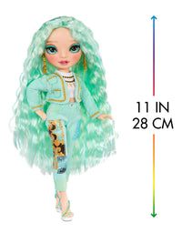 Rainbow High Series 3 Daphne Minton Fashion Doll – Mint (Light Green) with 2 Designer Outfits to Mix & Match with Accessories, Gift for Kids and Collectors, Toys for Kids Ages 6 7 8+ to 12 Years Old
