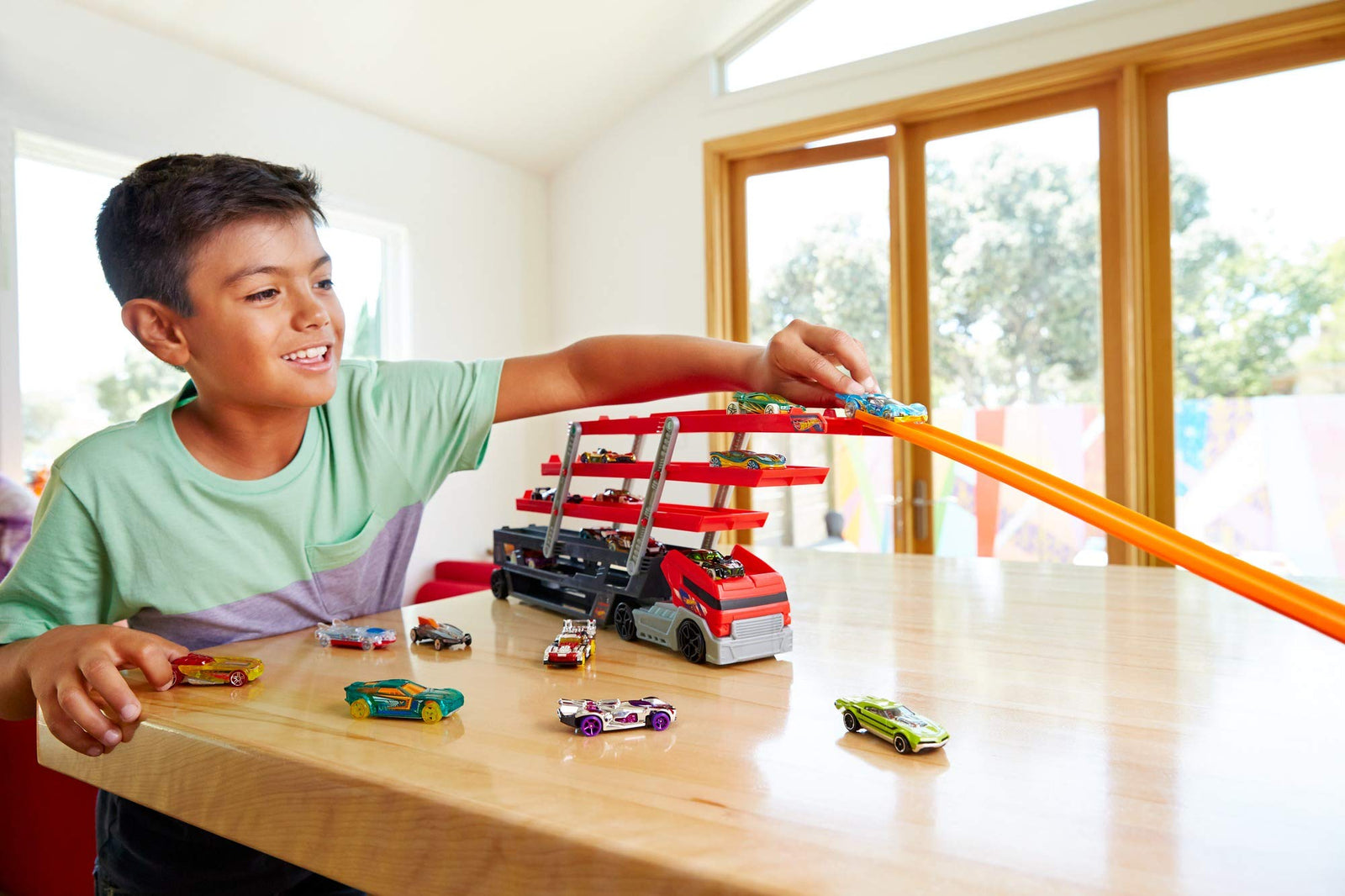 Hot Wheels Mega Hauler Truck [Amazon Exclusive]