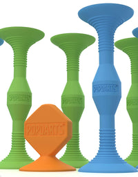 POPDARTS Original Game Set (Blue and Green) - Indoor, Outdoor Suction Cup Throwing Game - Competition with a POP
