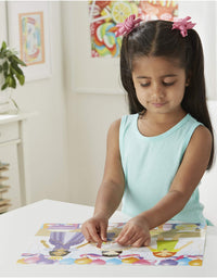 Melissa & Doug Reusable Sticker Pads Set: Fairies, Princess Castle, Play House, Dress-Up - 680+ Stickers
