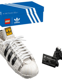 LEGO Adidas Originals Superstar 10282 Building Kit; Build and Display The Iconic Sneaker; New 2021 (731 Pieces)
