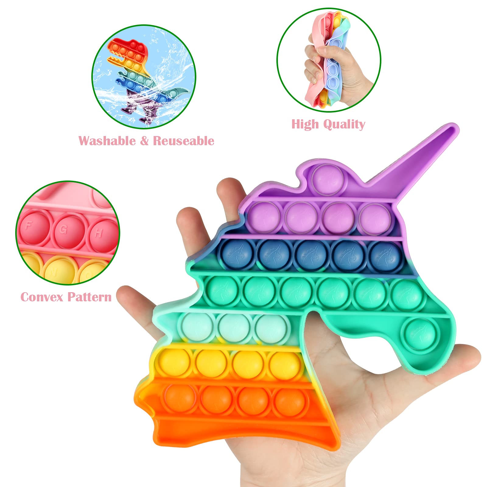 20 PCS Fidget Toys Pack Set Fidgets Toy Sets Packs 20 Packs Fidget Toys Pack Stress Relief and Anti-Anxiety Tools