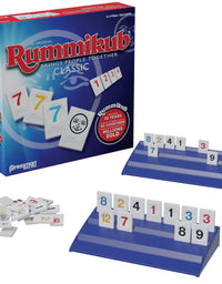 Rummikub by Pressman - Classic Edition - The Original Rummy Tile Game, Blue
