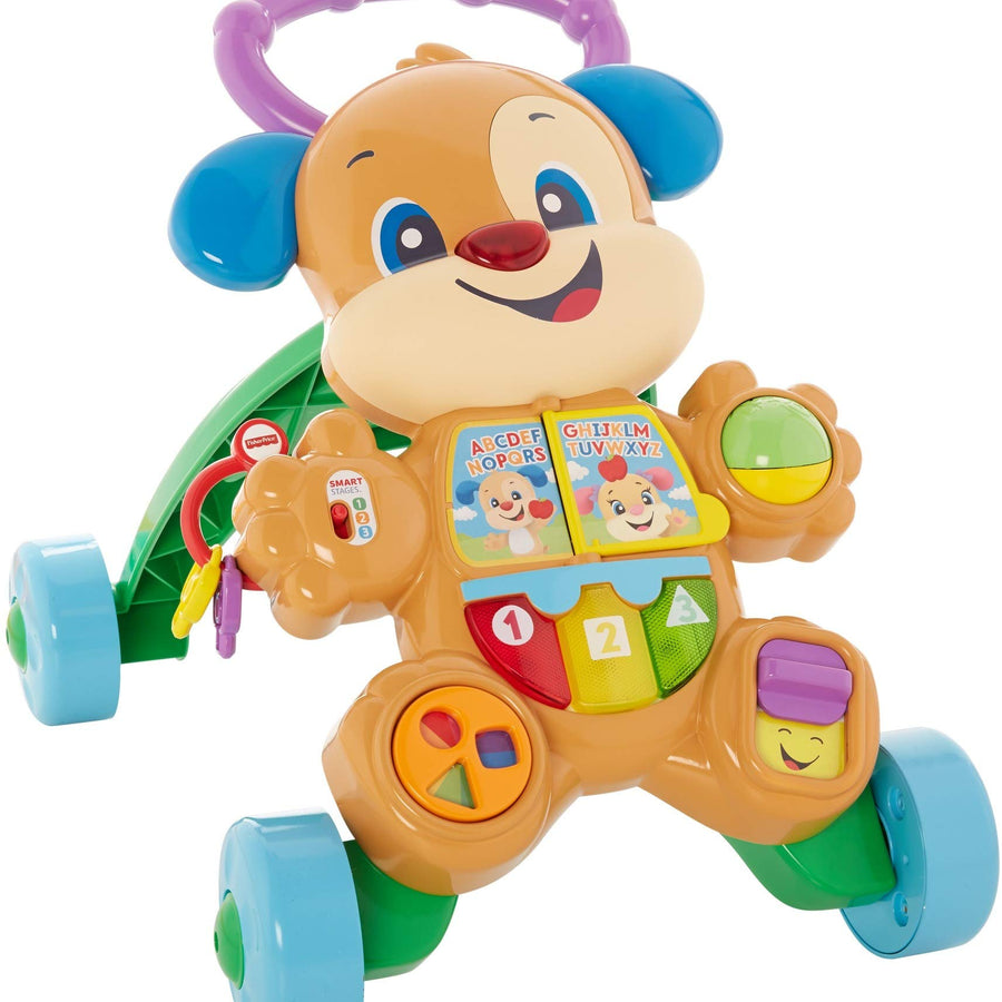 Fisher-Price Laugh & Learn Smart Stages Learn with Puppy Walker, Musical Walking Toy for Infants and Toddlers Ages 6 to 36 Months