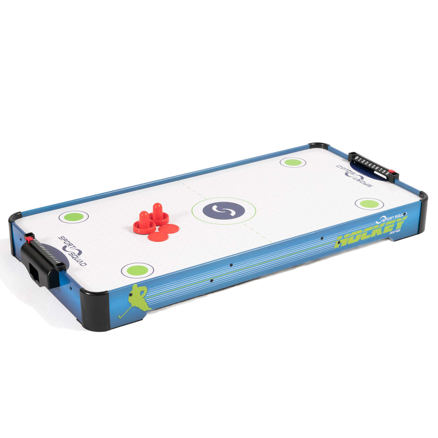 Sport Squad HX40 40 inch Table Top Air Hockey Table for Kids and Adults - Electric Motor Fan - Includes 2 Pushers and 2 Air Hockey Pucks - Great for Playing on The Floor, Tabletop, or Dorm Room, one size (SSA1001)
