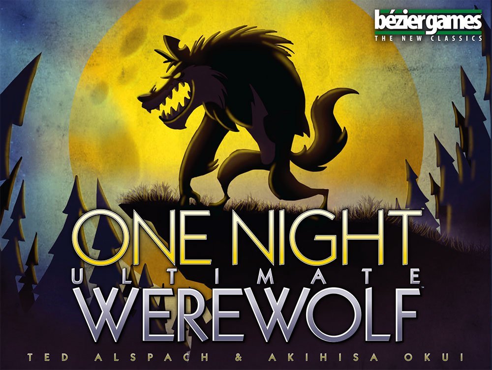Bezier board Games One Night Ultimate Werewolf Black