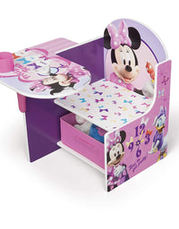 Delta Children Chair Desk With Stroage Bin, Disney Minnie Mouse
