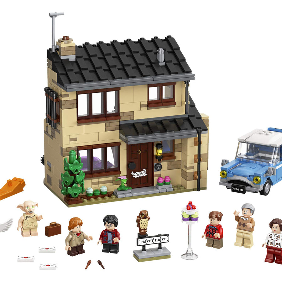 LEGO Harry Potter 4 Privet Drive 75968; Fun Children’s Building Toy for Kids Who Love Harry Potter Movies, Collectible Playsets, Role-Playing Games and Dollhouse Sets (797 Pieces)