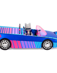 LOL Surprise Dance Machine Car with Exclusive Doll, Surprise Pool and Dance Floor, Multicolor and Magic Blacklight, for Kids

