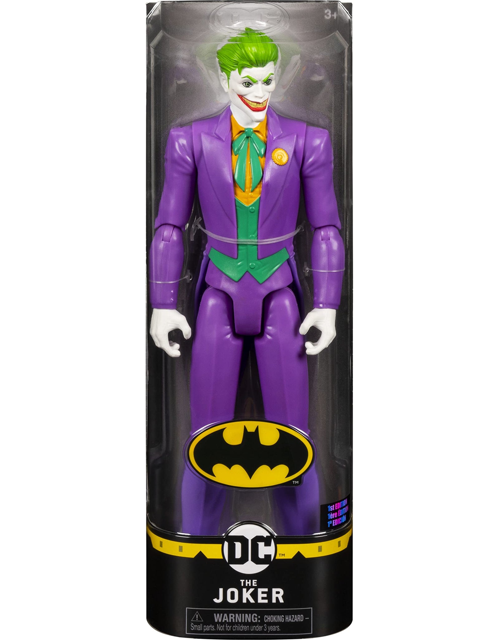 BATMAN, 12-Inch THE JOKER Action Figure Toy, Kids Toys for Boys Aged 3 and up