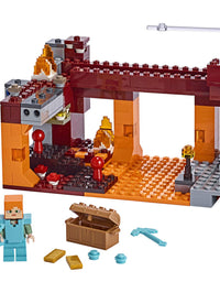 LEGO Minecraft The Blaze Bridge 21154 Building Kit (370 Pieces)
