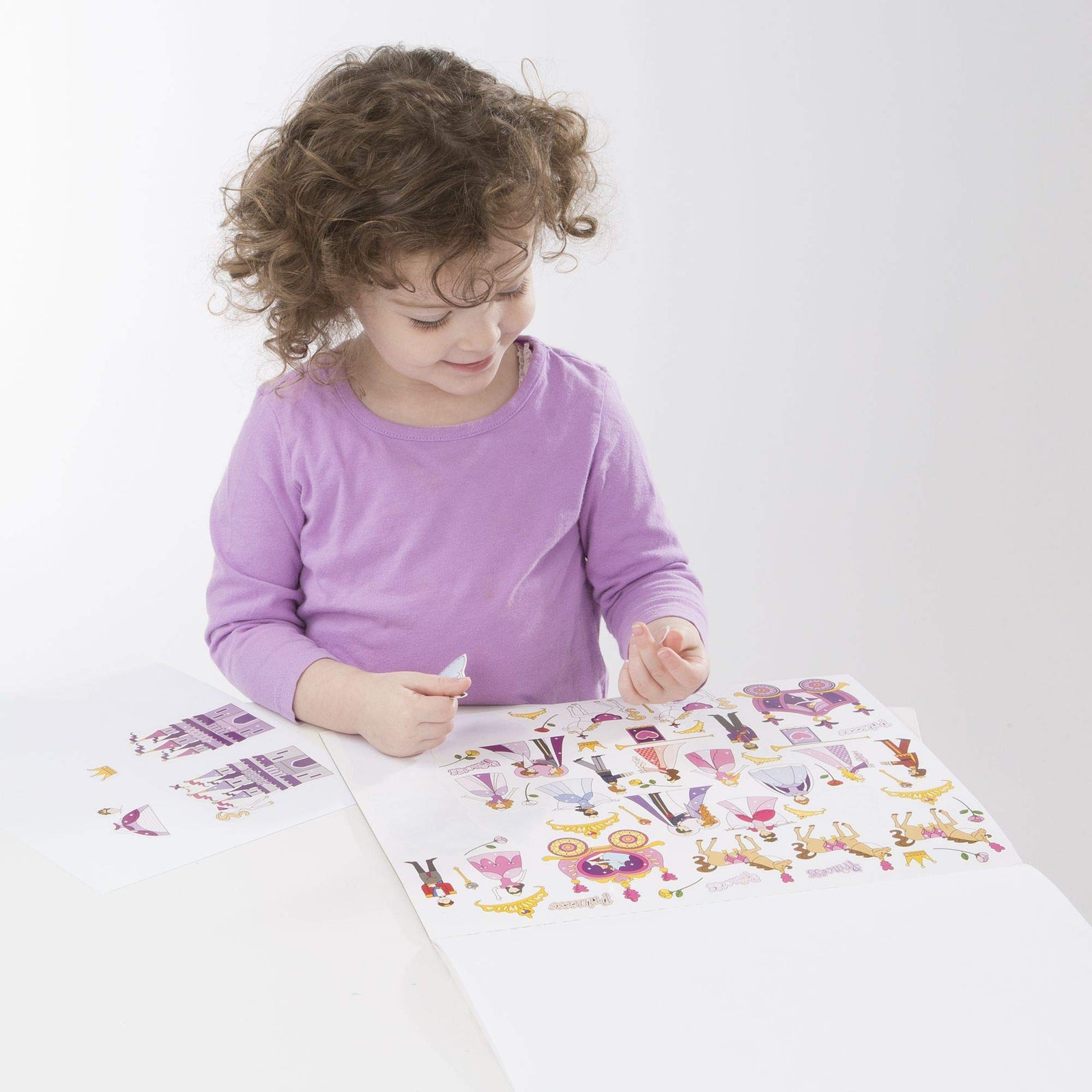 Melissa & Doug Sticker Collection Book: Princesses, Tea Party, Animals, and More - 500+ Stickers